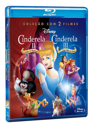 Coleção Blu-ray Cinderela Ii E Iii - 2 Filmes