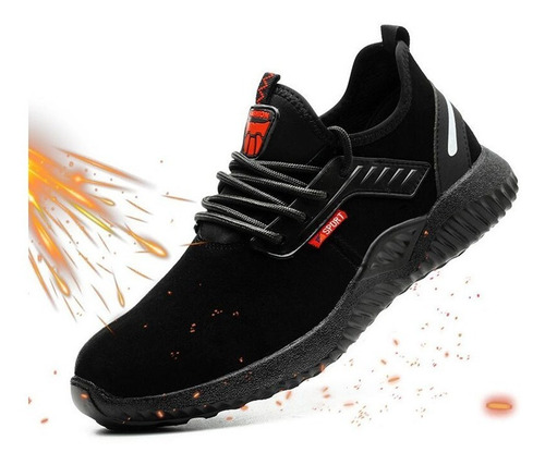 Imagen 8 de 10 de Tenis Zapato De Seguridad Industrial Con Casquillo