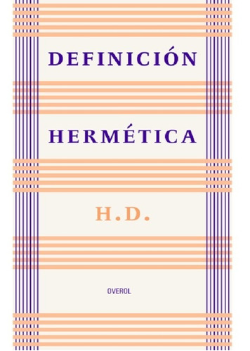 Libro Definición Hermética Nuevo Overol