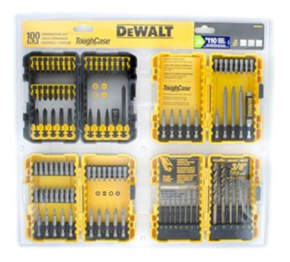 Juego Puntas Y Brocas 100pzas Dwa100set Dewalt