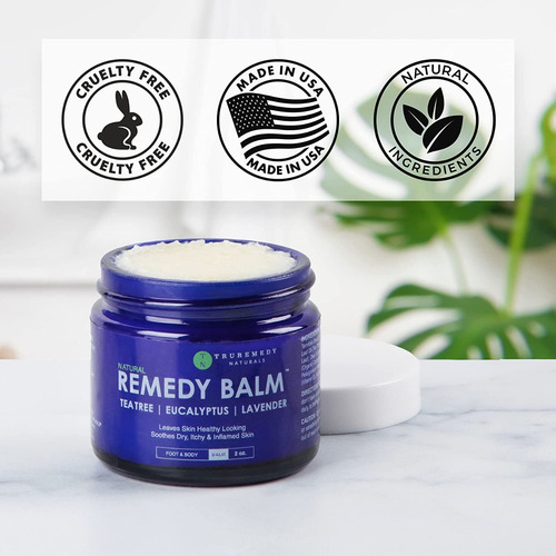 Balsamo Crema Pie Atleta Unas Tina Cuerpo Piel Irritada Acne