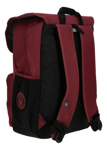 Mochila Grande Chenson Miles Morales Spiderman Paider Niño Color Rojo Diseño De La Tela Liso