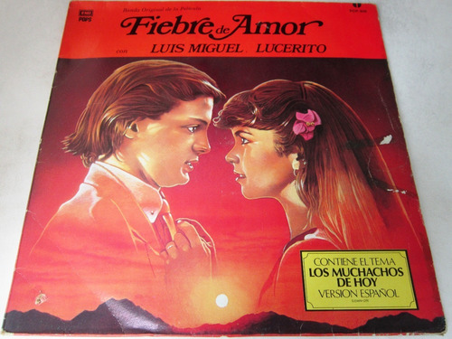 Luis Miguel Lucerito - Fiebre De Amor Lp