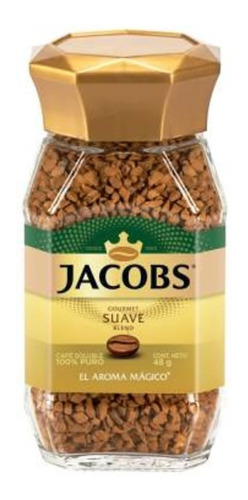 Café Soluble Jacobs Gourmet Suave Blend 48 G