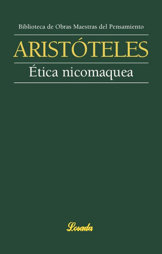 Libro Etica Nicomaquea