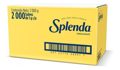 Edulcorante Splenda (caja X 2000 Sobres) - Of