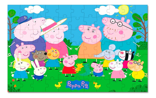 Puzzle Infantil Peppa Pig 200 Piezas