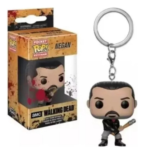 Negan The Walking Dead Pocket Pop Llavero