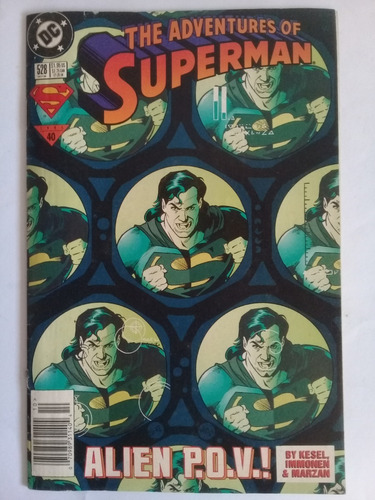 Comics Superman Dc Octubre 1995 Alien P.o.v.! En Ingles.////