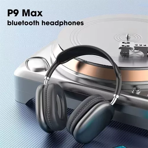 Auriculares Inalámbricos Bluetooth P9 Air Max Con Micrófono Color Blanco