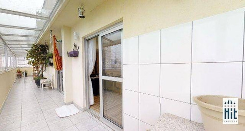 Imagem 5 de 21 de Penthouse À Venda, 166 M² Por R$ 1.180.000,00 - Aclimação - São Paulo/sp - Ph0002