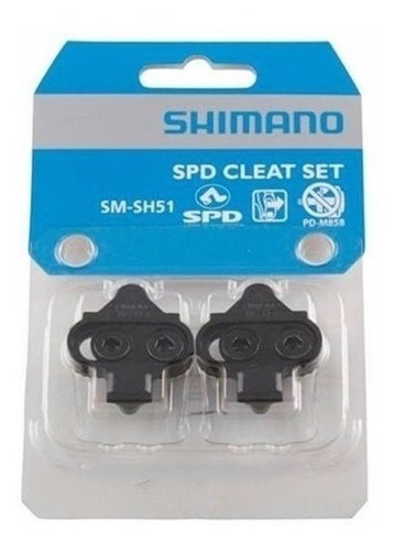Imagem 1 de 3 de Taco Pedal Clip Shimano Sm-sh51 Spd Taquinho Xc Mtb Par