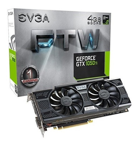 Tarjetas Gráficas Evga Geforce Gtx 1050 Ti Ftw Acx 3.0, 4 Gb