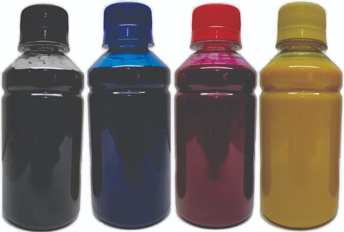 Imagem 1 de 1 de Tinta Pigmentada Compatível T120 T130 T520 T530 500ml Com 4