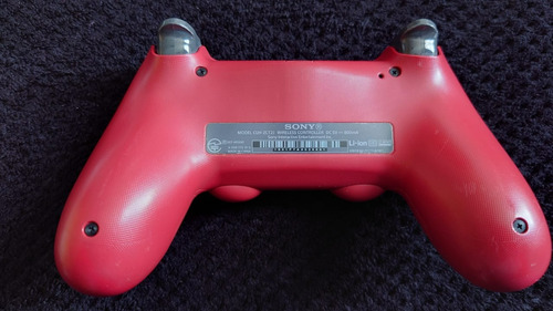 Control Dualshock 4 Monster Hunter Rathalos Ps4 Original Rojo (Usado)