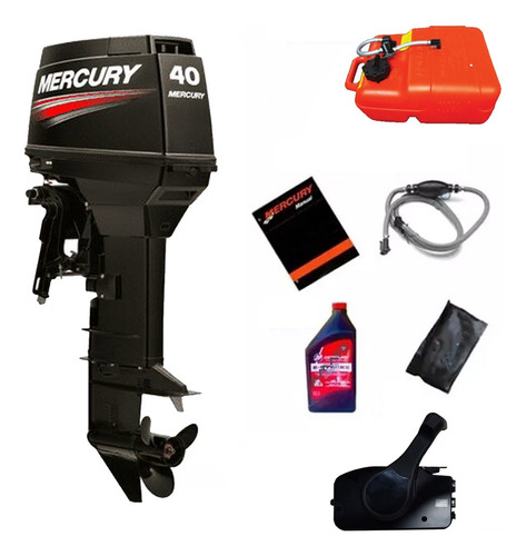 Motor Fuera De Borda Mercury 40hp Elo Stock Dolar Billete