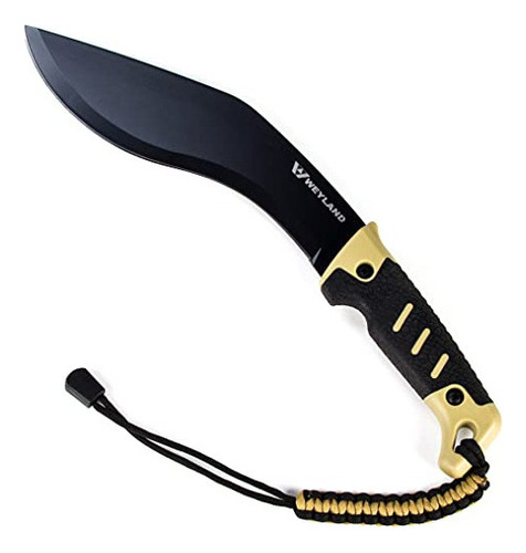 Cuchillo De Caza Weyland Kukri Machete Cuchillo Con Funda Tá