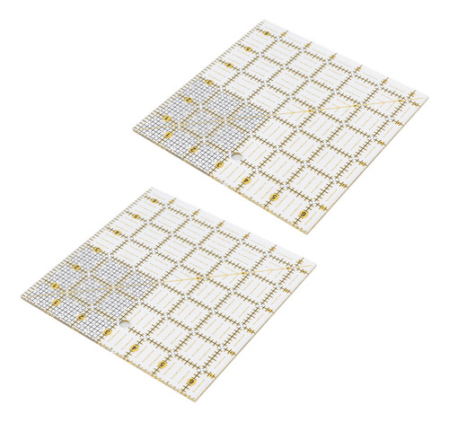 Rejilla Para Cortar Tela Acrílica De Doble Color, 2 Unidades