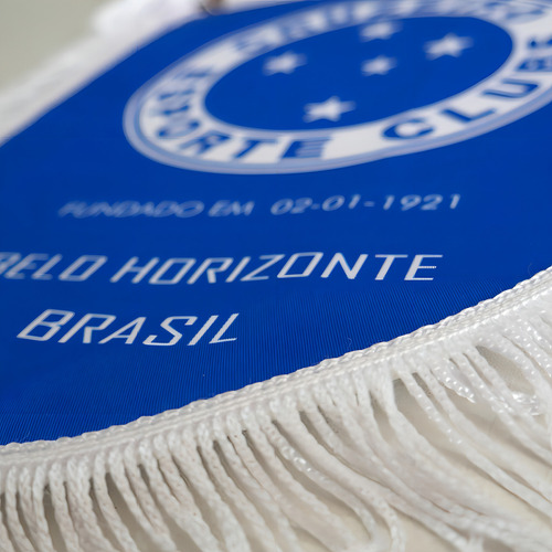 Flâmula Cruzeiro E.c. Cor Azul/branco