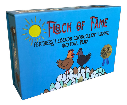 Flock Of Fame: Un Juego De Cartas Sobre Pollos Famosos Que S