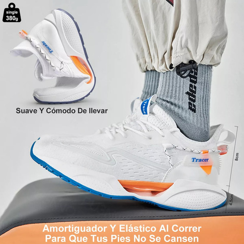 Zapatillas De Tenis Transpirables Para Hombre, Ligeras Y Cómodas, Deportivas