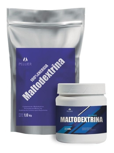 Suplemento Maltodextrina Pellier® 500g Sabor Sin Sabor