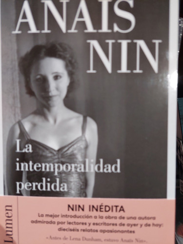 Anais Nin La Interporalidad Perdida Relatos Ineditos