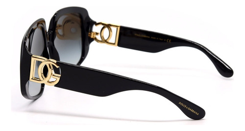 Lentes Sol Dolce & Gabbana Dg4386 Iconic Square Oversized 58
