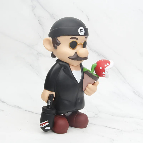 . Figuras De Acción De Pvc De Super Mario As Leon De 22 Cm