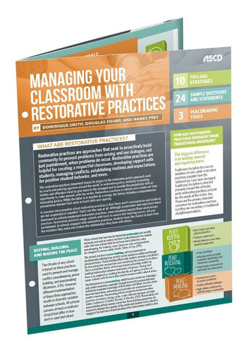 Libro Managing Your Classroom With Restorative Practices (