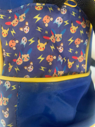 Pokémon Pikachu Y Más Mochila O Lonchera Bolsa (Usado)