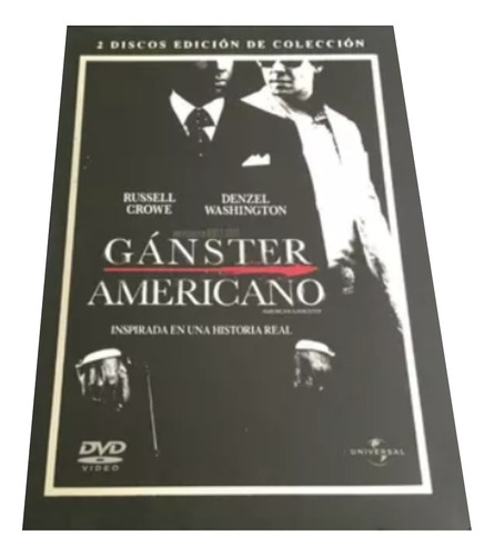 Ganster Americano /russellcrowe Denzelwashington ( 2 Dvds )