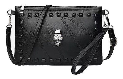 Bolso Bandolera Mujer Calavera Bolso Piel Pu Calavera