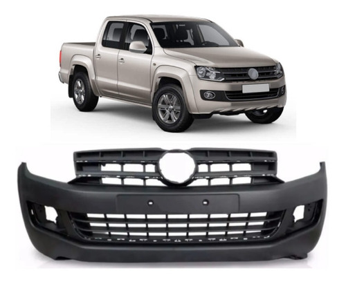 Paragolpe Delantero Vw Amarok 2010 2011 2012 2013 P/ Moldura