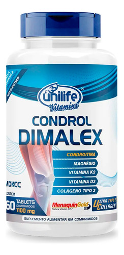 Condrol Dimalex 1000mg Unilife 60 Comprimidos
