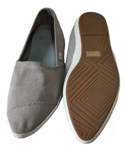 Mocasines Sanuk Mujer En Punta De Lona Tela Talla 23cm/5usa