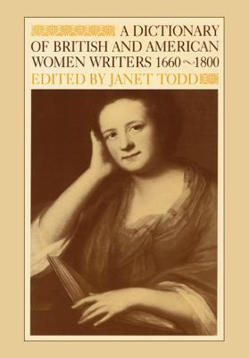 Libro A Dictionary Of British And American Women Writers ...
