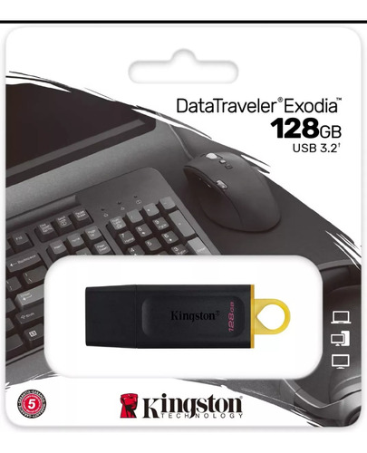 Pendrive Kingston 128gb Full Música, Vídeo Y Películas 