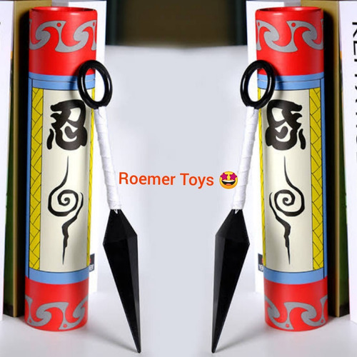 Imagen 2 de 3 de Kunai Metálico Naruto 24.5 Cm Precio Por Unidad
