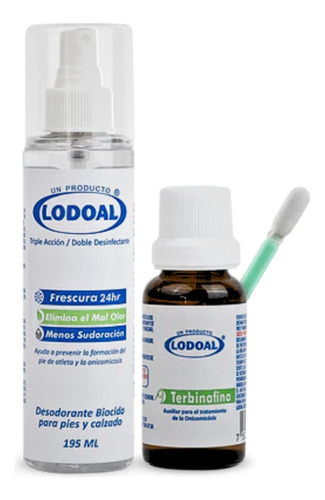 Lodoal + Terbinafina Tratamiento Onicomicosis(hongo En Uñas)