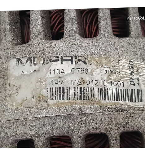 Alternador 1.0l Fiat Mobi Hb Way 2016-2024 (Usado)