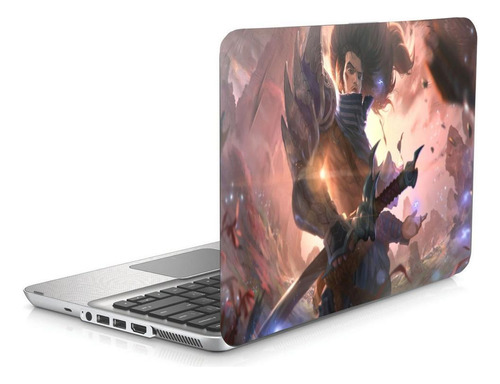 Skin Adesivo Para Notebook 14 League Of Legends Yasuo B1