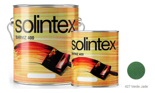 Barniz Solintex Verde Jade 1/4 Galon 