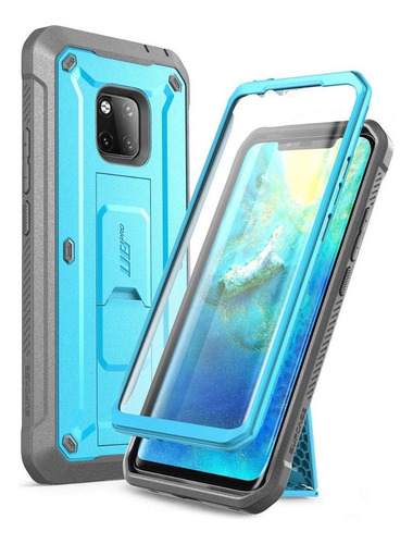 Case Supcase Para Huawei Mate 20 Pro Protector 360° Azul