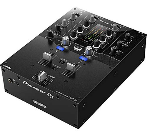 Imagen 4 de 4 de Pioneer Dj Djm-s3 2 canales Mezclador Para Serato Dj