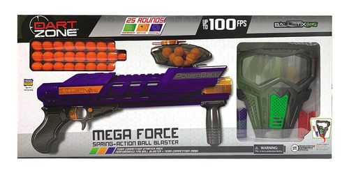 Escopeta Dart Zone Lanza Dardos Ballistix Ops Mega Force