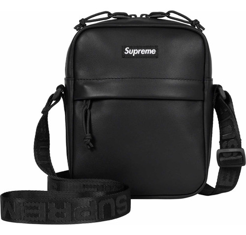 Riñonera Shoulder Bag De Cuero Supreme 