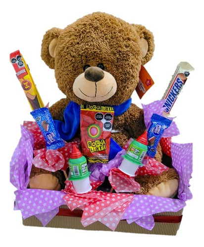 Peluche De Oso Con Dulces