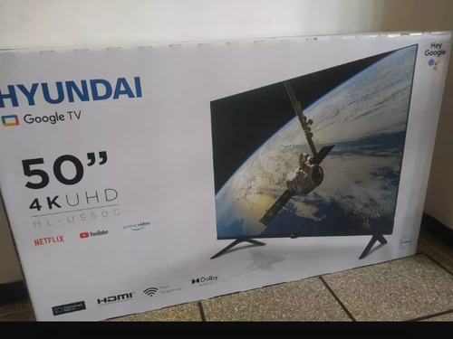 Televisor 4k Hyundai 50 Google Tv Certificado 