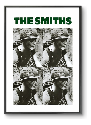 Cuadro Enmarcado  Póster Banda The Smiths